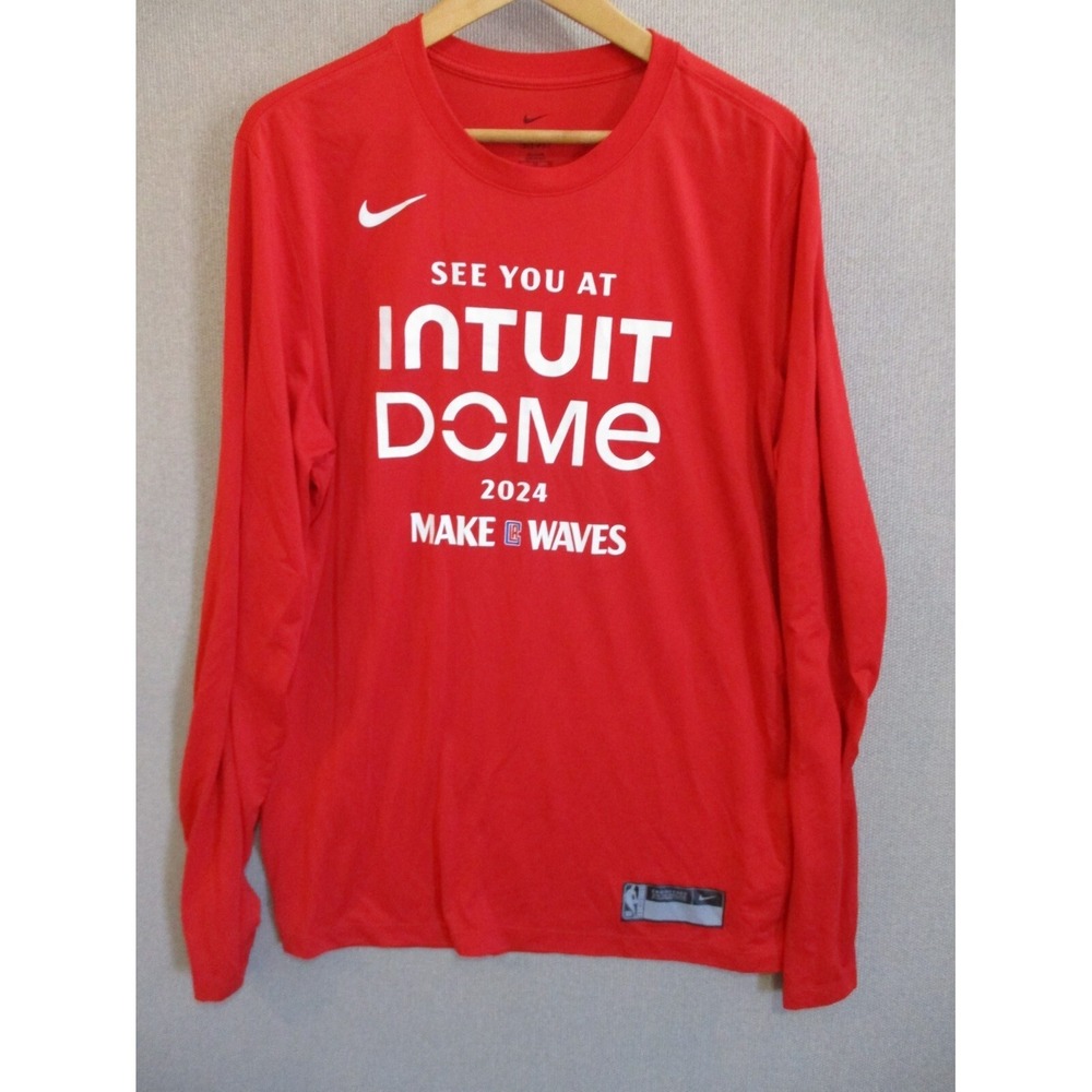 The Nike Tee Intuit Dome 2024 Size XL LA Clippers